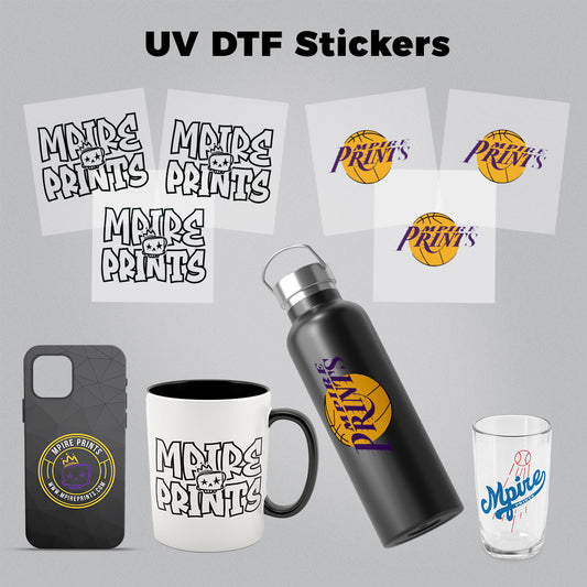 UV DTF Transfers
